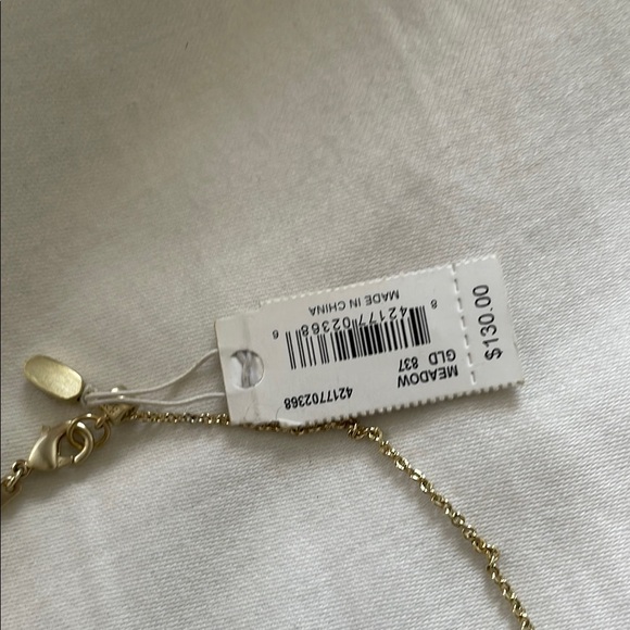 NWT Kendra Scott Gold meadow peach mop necklace - Picture 4 of 7